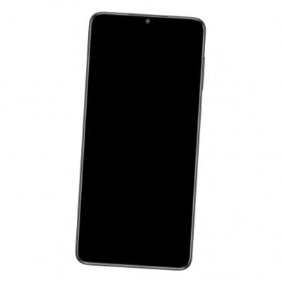 Camera Lens Glass with Frame for Samsung Galaxy F22 Black