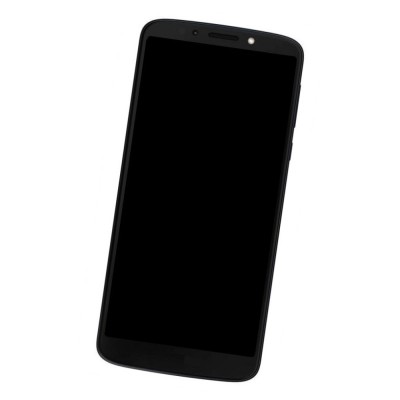 Camera Lens Glass with Frame for Moto G6 Play White