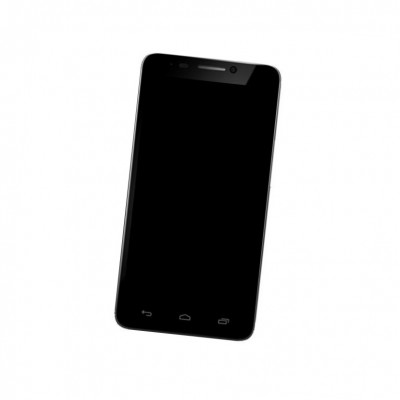 Camera Lens Glass with Frame for Alcatel One Touch Idol Silver