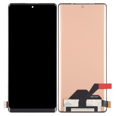 Lcd With Touch Screen For Infinix Zero 30 5g Black By - Maxbhi Com