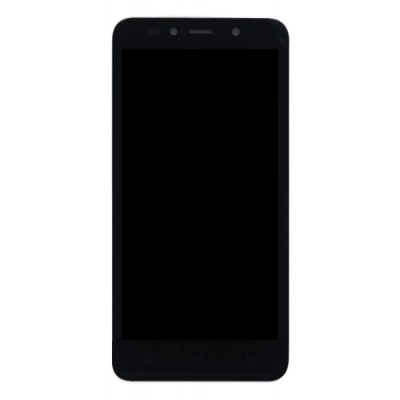 Lcd With Touch Screen For Lava Z21 Blue By - Maxbhi Com