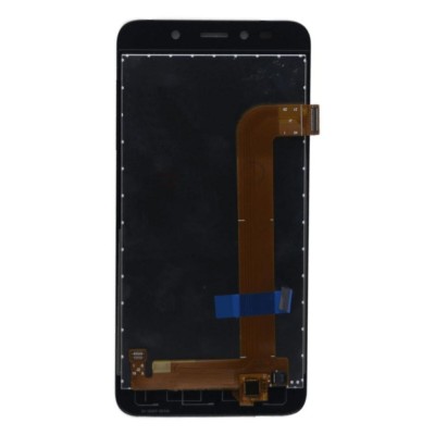 Lcd With Touch Screen For Lava Z21 Cyan By - Maxbhi Com