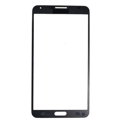 Replacement Front Glass For Samsung Galaxy Note 3 Neo Lte Plus Smn7505 Black By - Maxbhi Com