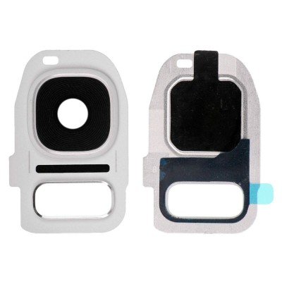 Camera Lens Glass With Frame For Samsung Galaxy S7 64gb White By - Maxbhi Com