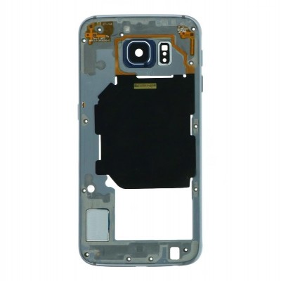 Middle Frame Ring Only For Samsung Galaxy S6 64gb Blue By - Maxbhi Com