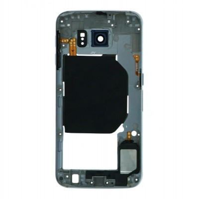 Middle Frame Ring Only For Samsung Galaxy S6 64gb Blue By - Maxbhi Com