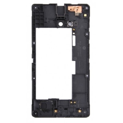 Middle Frame Ring Only For Nokia Lumia 735 Lte Rm1039 Green By - Maxbhi Com
