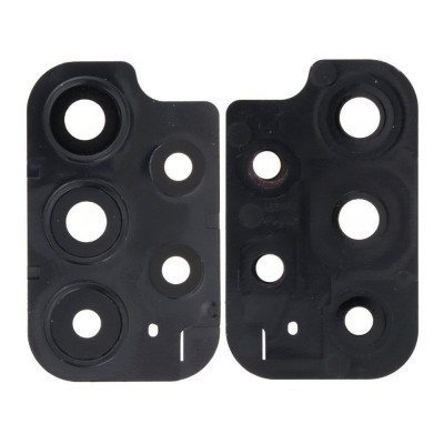 Camera Lens Glass with Frame for Samsung Galaxy A33 5G Black