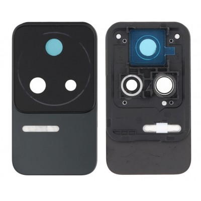 Camera Lens Glass With Frame For Xiaomi Poco F4 5g White By - Maxbhi Com