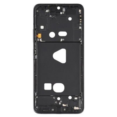 Lcd Frame Middle Chassis For Samsung Galaxy A90 5g Black By - Maxbhi Com
