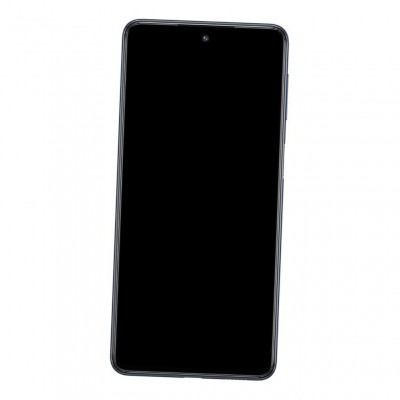 Camera Lens Glass with Frame for Samsung Galaxy M53 5G White