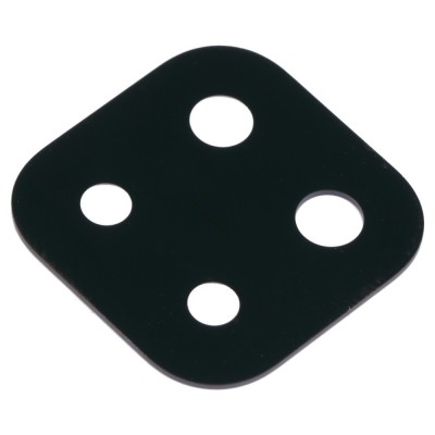 Camera Lens For Xiaomi Redmi 9c Black By - Maxbhi Com