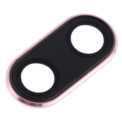 Camera Lens Glass With Frame For Huawei P20 Pink Gold By - Maxbhi Com