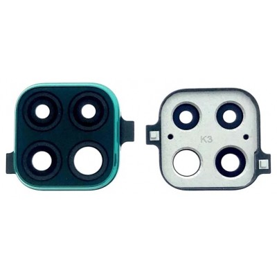 Camera Lens Glass With Frame For Huawei P40 Lite Green By - Maxbhi Com