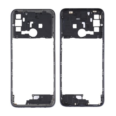 Middle Frame Ring Only For Oppo A33 2020 Black By - Maxbhi Com