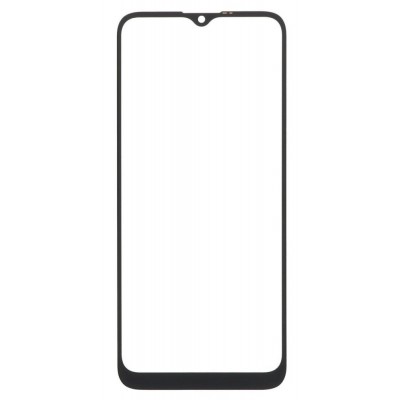 Replacement Front Glass For Nokia G10 Black By - Maxbhi Com