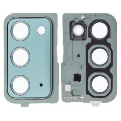 Camera Lens Glass With Frame For Samsung Galaxy Note 20 5g Green By - Maxbhi Com