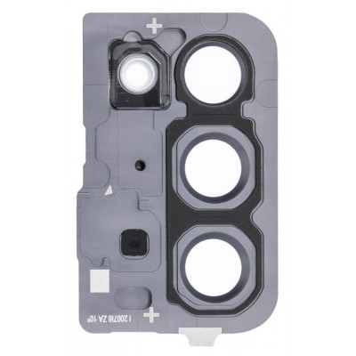 Camera Lens Glass With Frame For Samsung Galaxy Note 20 5g White By - Maxbhi Com