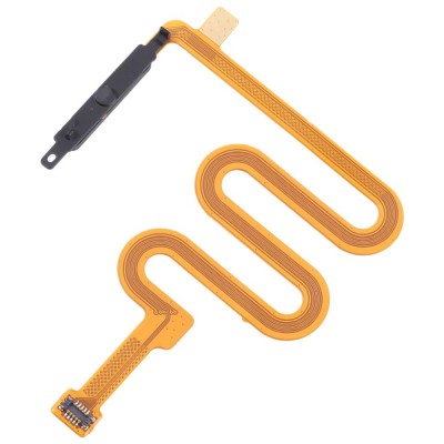 Fingerprint Sensor Flex Cable For Infinix Note 8 Black By - Maxbhi Com
