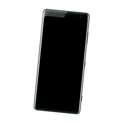 Camera Lens Glass with Frame for Sony Xperia XZ3 Black