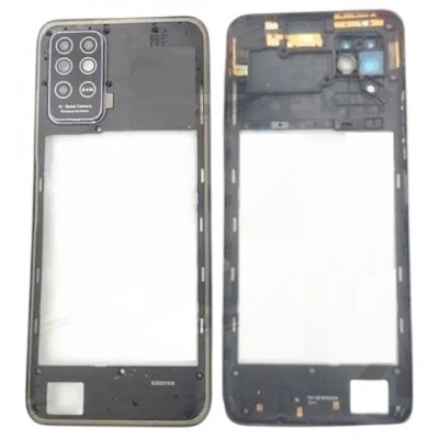 Middle Frame Ring Only For Infinix Note 8 White By - Maxbhi Com