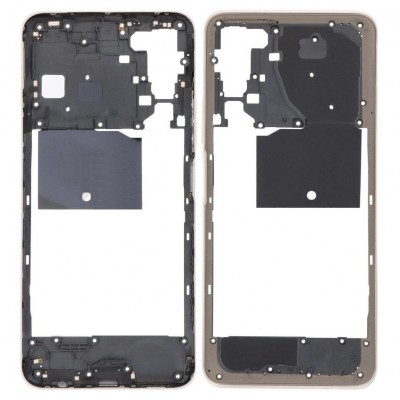 Middle Frame Ring Only For Huawei Y7a Gold By - Maxbhi Com