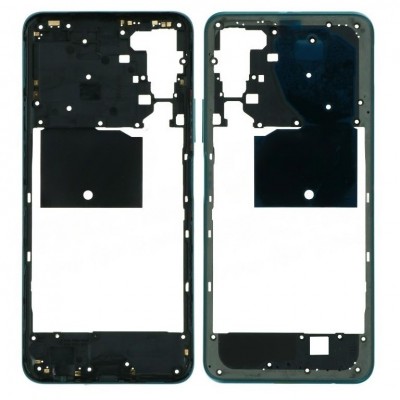 Middle Frame Ring Only For Huawei Y7a Green By - Maxbhi Com