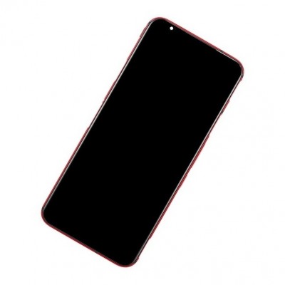 Camera Lens Glass with Frame for Nubia Red Magic 5G White