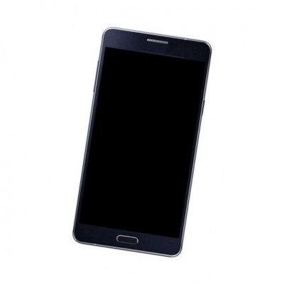 Camera Lens Glass with Frame for Samsung Galaxy A7 White