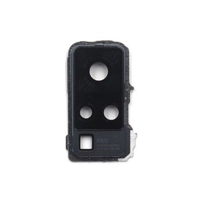 Camera Lens Glass With Frame For Vivo X50 Pro Black By - Maxbhi Com