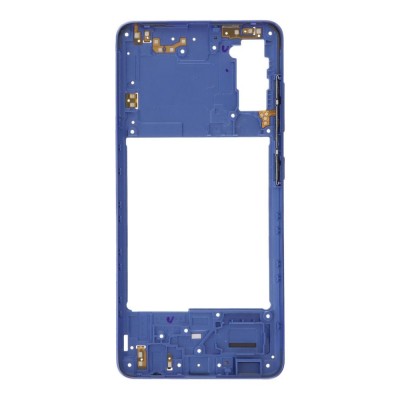Middle Frame Ring Only For Samsung Galaxy A41 Blue By - Maxbhi Com