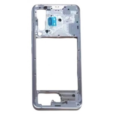 Middle Frame Ring Only For Vivo X50 Pro White By - Maxbhi Com