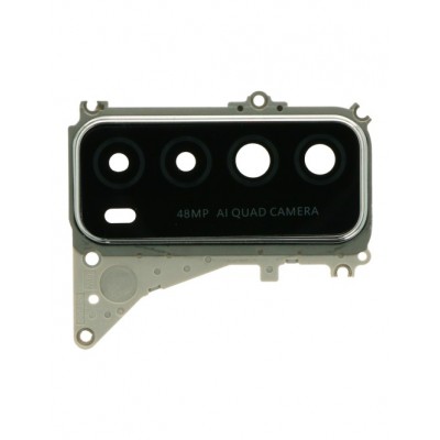 Camera Lens Glass With Frame For Huawei P Smart 2021 Gold By - Maxbhi Com