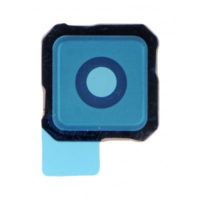 Camera Lens Glass With Frame For Samsung Galaxy S6 Edge Usa White By - Maxbhi Com