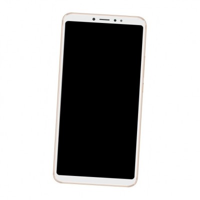 Camera Lens Glass with Frame for Xiaomi Mi Max 3 Blue
