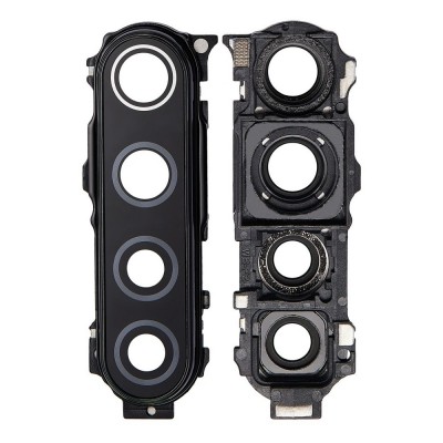 Camera Lens Glass with Frame for Xiaomi Redmi Note 8T White