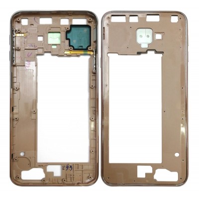 Middle Frame Ring Only For Samsung Galaxy J4 Core Gold By - Maxbhi Com
