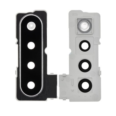 Camera Lens Glass With Frame For Lg Stylo 6 White By - Maxbhi Com