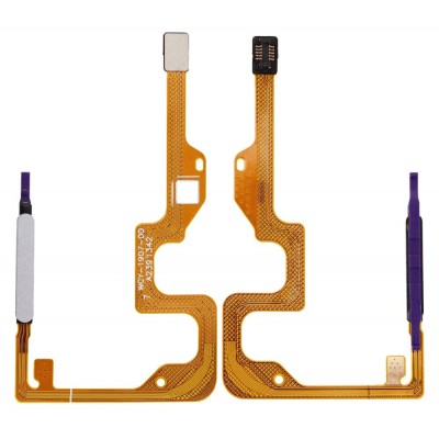 Fingerprint Sensor Flex Cable For Honor 70 Lite White By - Maxbhi Com