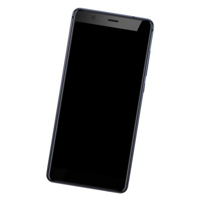 Camera Lens Glass with Frame for Nokia 5.1 White