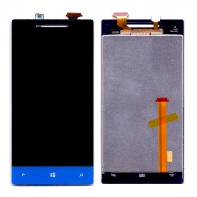 Lcd With Touch Screen For Htc Windows Phone 8s A620t Blue By - Maxbhi Com