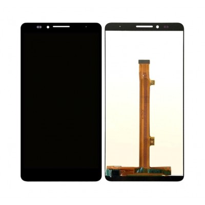 Lcd With Touch Screen For Huawei Ascend Mate7 Black By - Maxbhi Com