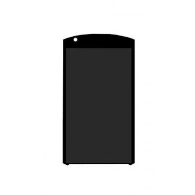 Display for Kyocera Brigadier Black (Combo Folder) by Maxbhi.com