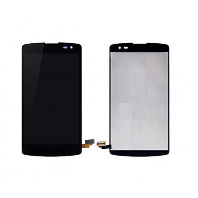 Lcd With Touch Screen For Lg F60 D390n With Single Sim Black By - Maxbhi Com
