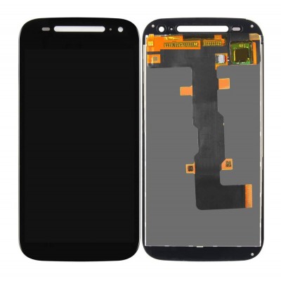 Lcd With Touch Screen For Moto E 2nd Gen 3g Black By - Maxbhi Com