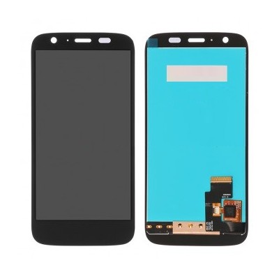 Lcd With Touch Screen For Motorola Moto G 4g Black By - Maxbhi Com