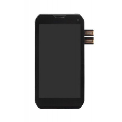 Lcd With Touch Screen For Motorola Photon Q 4g Lte Xt897 Black By - Maxbhi.com