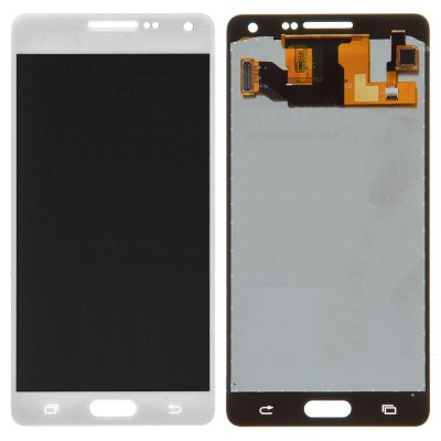 Lcd With Touch Screen For Samsung Galaxy A5 A500h White By - Maxbhi Com