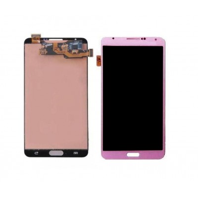 Display for Samsung Galaxy Note 3 N9002 With Dual Sim Pink (Combo Folder) by Maxbhi.com