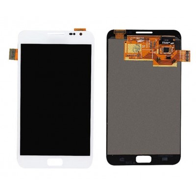 Lcd With Touch Screen For Samsung Galaxy Note N7000 White By - Maxbhi Com